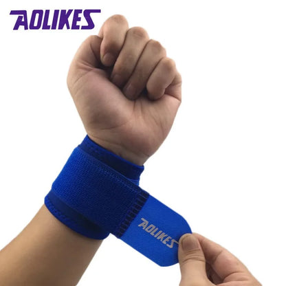 1Pcs Gym Wrist Support Band Strap For Men crossfit Wristband Sports Fitness Wrist Guard Protector bracers polsiera pols brace