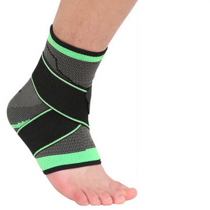 1Pcs Elastic Bandage Support Ankle Protector For Sport Gym Ankle Brace With Strap Belt achilles tendon retainer Foot Guard