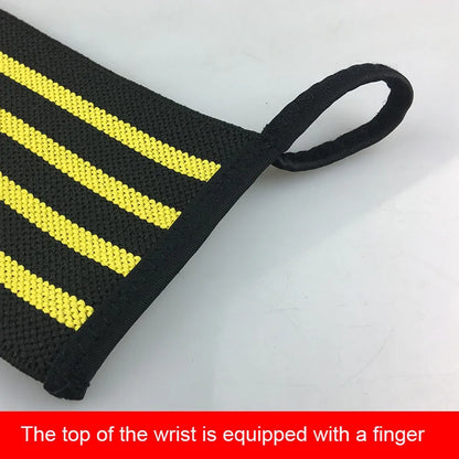 1PCS Weight Lifting Wristband Gym Training Wrist Straps Wraps Sport Safety Wrist Support Wrist Brace Fitness Bandage