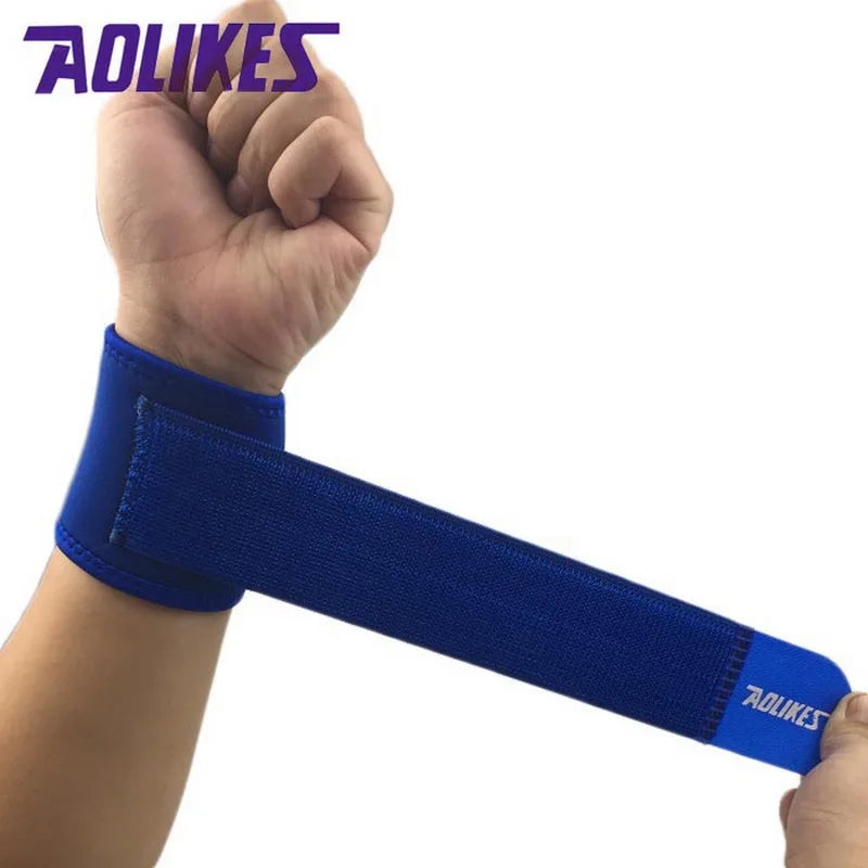 1Pcs Gym Wrist Support Band Strap For Men crossfit Wristband Sports Fitness Wrist Guard Protector bracers polsiera pols brace