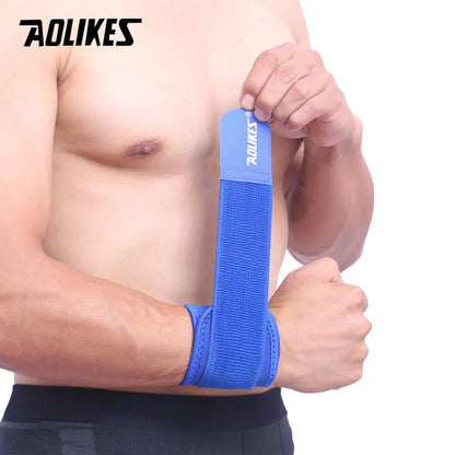 AOLIKES 1PCS Adjustable Wrist Support Brace Brand Wristband Men and Women Gym Wrestle Professional Sports Protection Wrist