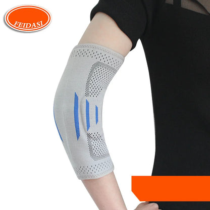 Elbow support Gym Sport Elbow Protector Pad Arm Sleeve Guard Gym Safety Silicone