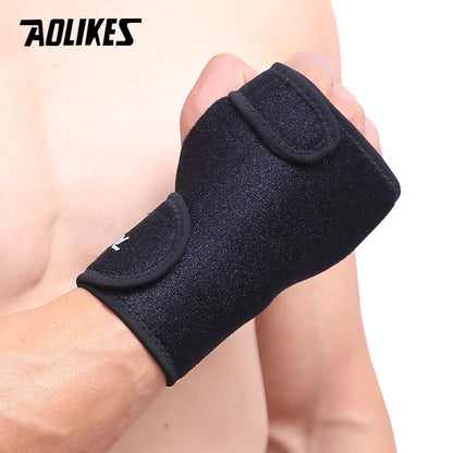 AOLIKES 1PCS Weight Lifting Gym Training Sports Wristbands Wrist Support Straps Wraps Hand Carpal Tunnel Injury Splint