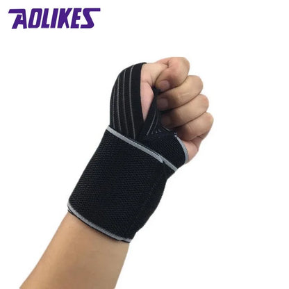 2Pcs Sport Elastic Bandage For The Wrist Brace Support Fitness Bodybuilding Hand Wraps Wrist Guard Strap Tennis Wristband Gym