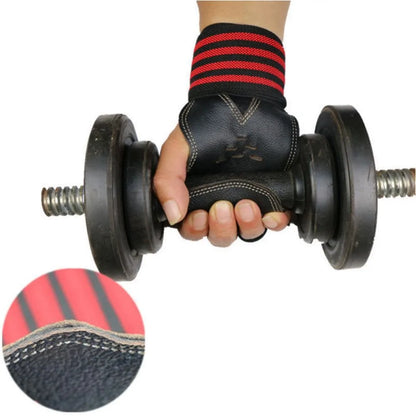 Crossfit Gym Gloves Wrist Exercise Grip Straps Weightlifting Fitness Dumbbell Kettlebell Weights Barbell Bodybuilding Equipment