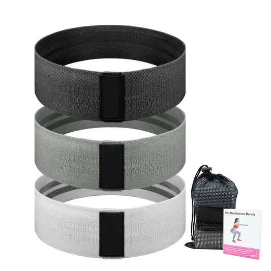2023 Fitness Custom Logo Printed Yoga Fabric Exercise Legs Glutes Gym Booty Hip Resistance Bands