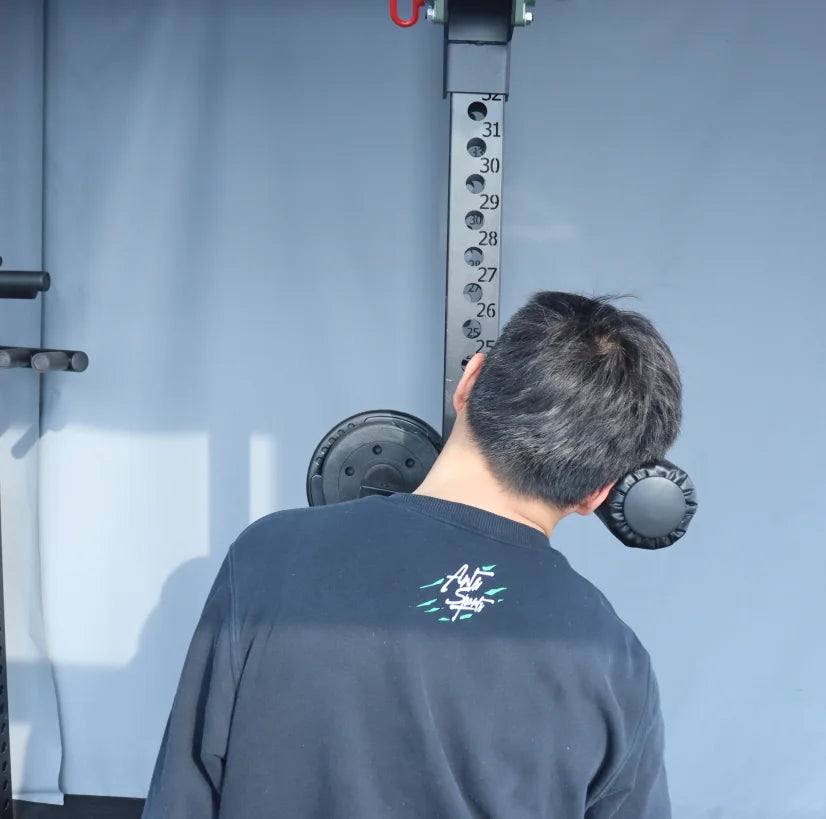 Rack Mount Neck Trainer for Neck Muscles Training for Multi-Functional Strength Training  Attachment for Home Gym Fitness