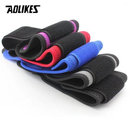 AOLIKES 1PCS Adjustable Wrist Support Brace Brand Wristband Men and Women Gym Wrestle Professional Sports Protection Wrist