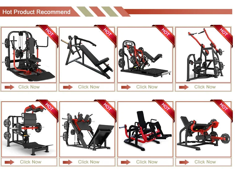 Premium Quality Gym Sports Equipment Fitness Strength Training Plate Loaded Commercial Leg Press Hack Squat