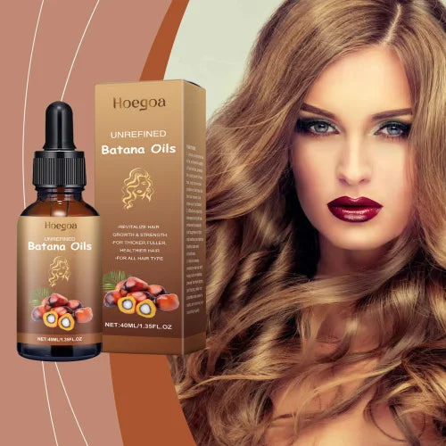 Hoegoa Batana Hair Care Oil Repair Dry And Irritated Hair  Moisturize Scalp And Smooth Daily Massage Hair Care Oil