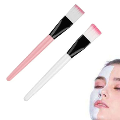 10PCS Soft Cosmetic Makeup Brush DIY Mask Brushes Foundation Skin Face Care Tool Acrylic-Handle Gel Cosmetic Beauty Tools