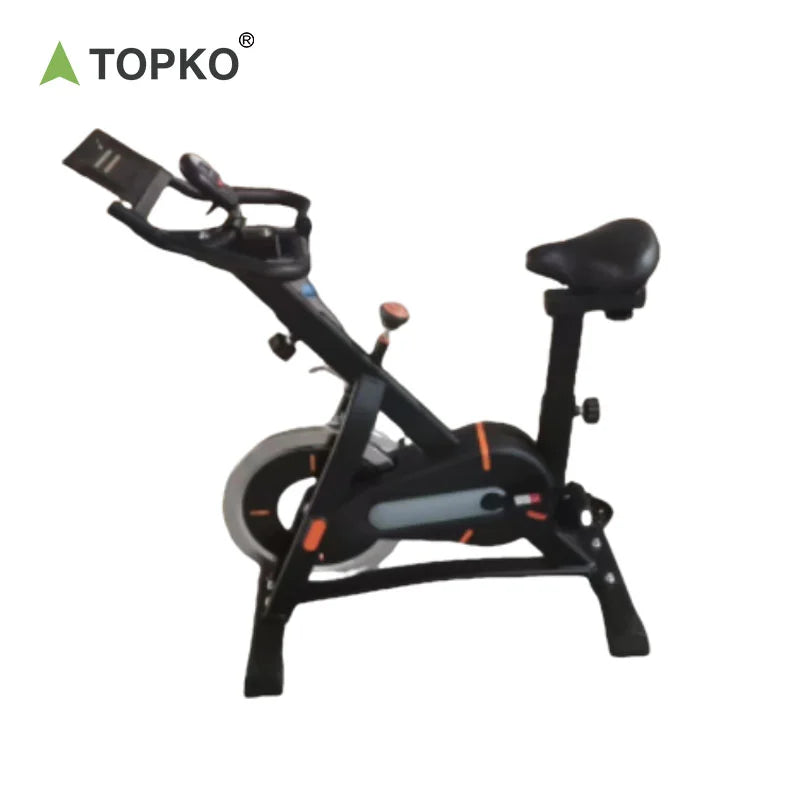 TOPKO US Warehouse Premium Stainless Steel Exercise Bike Durable Home Fitness Cycling Bike Workout Equipment