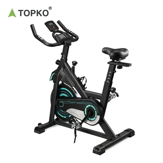 TOPKO US Warehouse Professional Gym Workout Spin Bike Home Fitness Spinning Bike