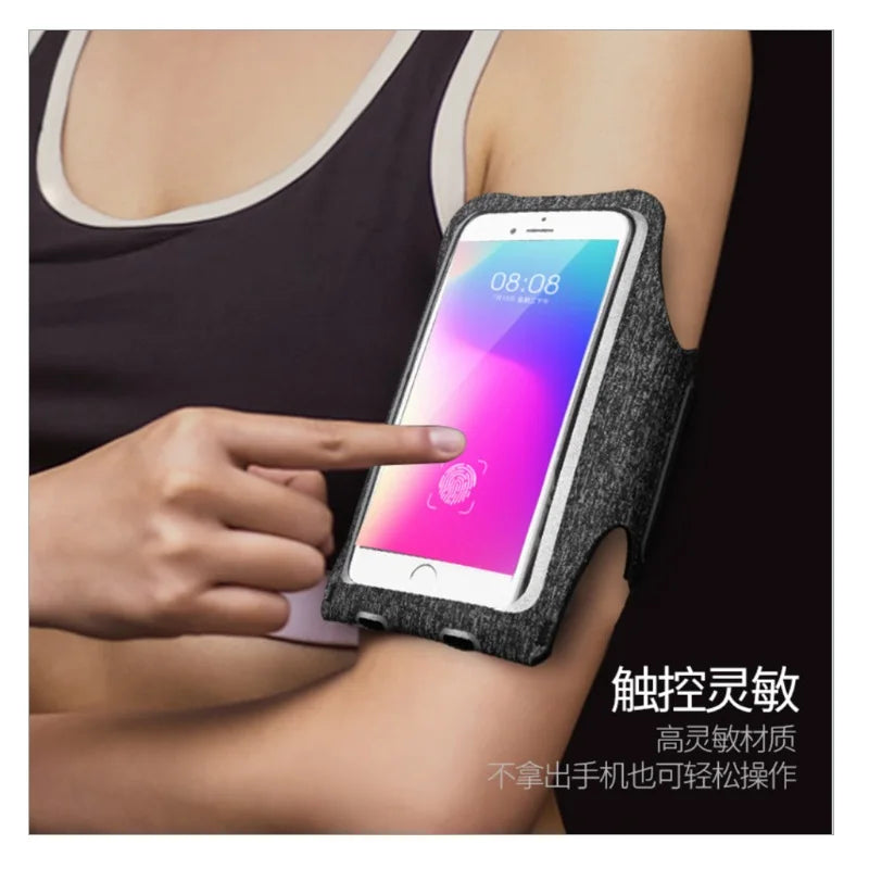 Sports Bag Running Jogging Gym Exercise Armband Strap Case Holder Fitness For 4'' to 6.7'' Mobile Phones Cellphone Smartphone