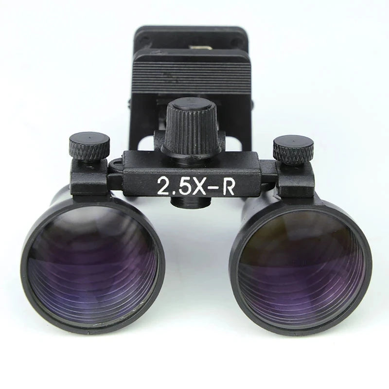 Dental Loupes 2.5X 3.5X Binocular Medical Magnifier Dentistry Surgical Optical Glass Lens Dentist Clip Loupe