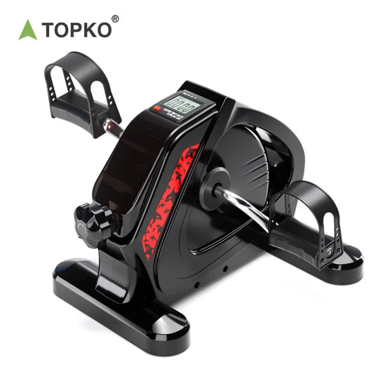 TOPKO US Warehouse Under-Desk Elderly Fitness Exercise Bike Home Silent Exercise Stepper