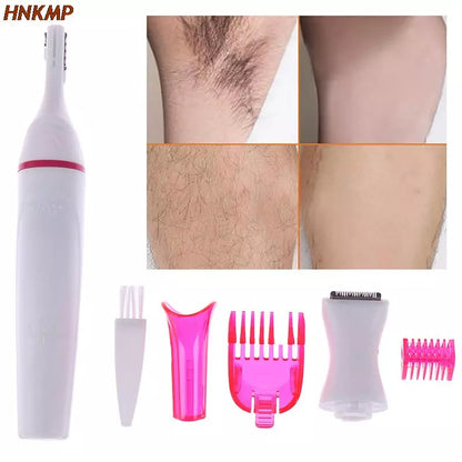 5 In 1 Practical Women Hair Removal Electric Shaping Female Shaving Machine Mini Shaver Trimmer Razor For Underarm Facial Tool