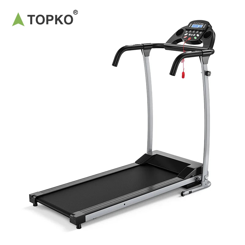 TOPKO US Warehouse Hot Selling Silent Foldable Treadmill for Home Gym Fitness Multi-Function Smart Treadmill