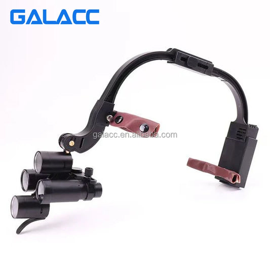 Dental Loupes 5x/6x Headband Adjustable Dentist Surgical Headlamp Dentistry Magnifier Dental Led Headlight Binocular Loupes