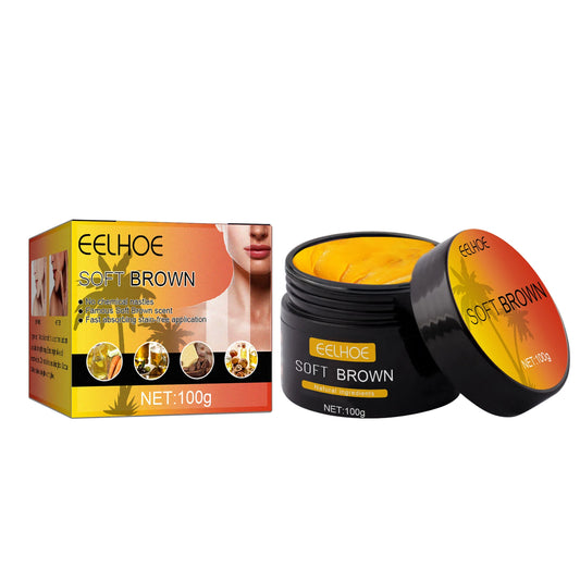 EELHOE 100g Aloe Vera Gel Darkening Cream Summer Beach Bronze Sunbathing and Skin Sunburn Repair Gel Tanning Lotion