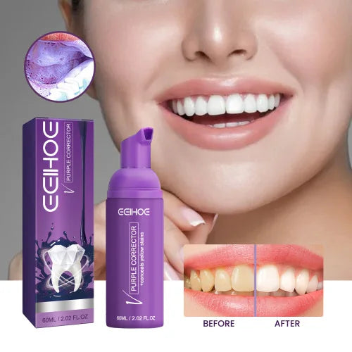 EELHOE Purple Corrector  Deeply Clean Tartar Very Well Tartar Yellow Teeth Care For Oral Health Care