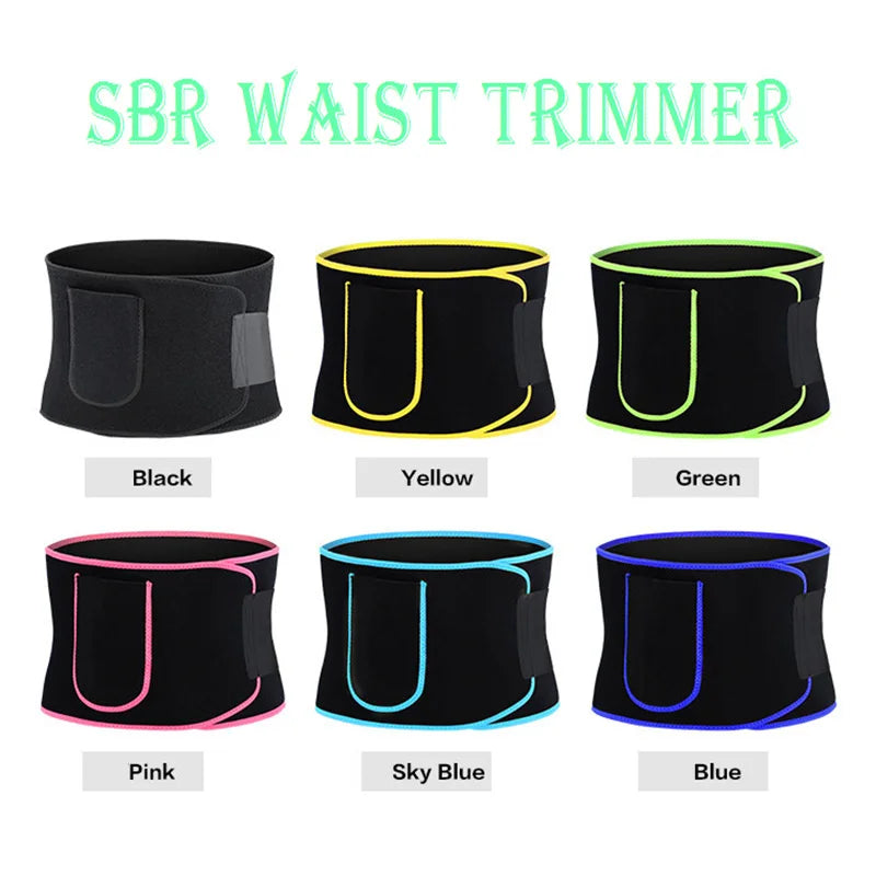 Corset Waist Trainer Support Back Belt Sport Women Body Shaper Weight Loss Gym Weight Lifting Belts Bodybuilding Workout 5010