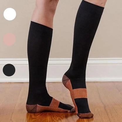 Compression Socks 20-30 mmhg Varicose Veins Socks Medical Nursing Stockings for blood circulation Flight Travel Edema Diabetes