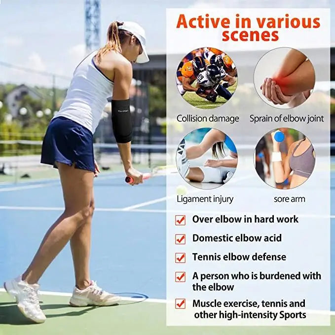 Adult Fitness Protector Elbow Pads Badminton Sport Support Basketball Elbow Protective Pad