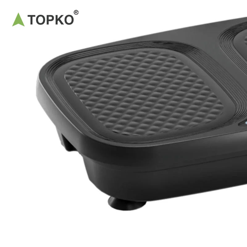 TOPKO US Warehouse Auto Mode Fitness Board Whole Body Workout Equipment Portable Vertical Vibration Plate Exercise Machine