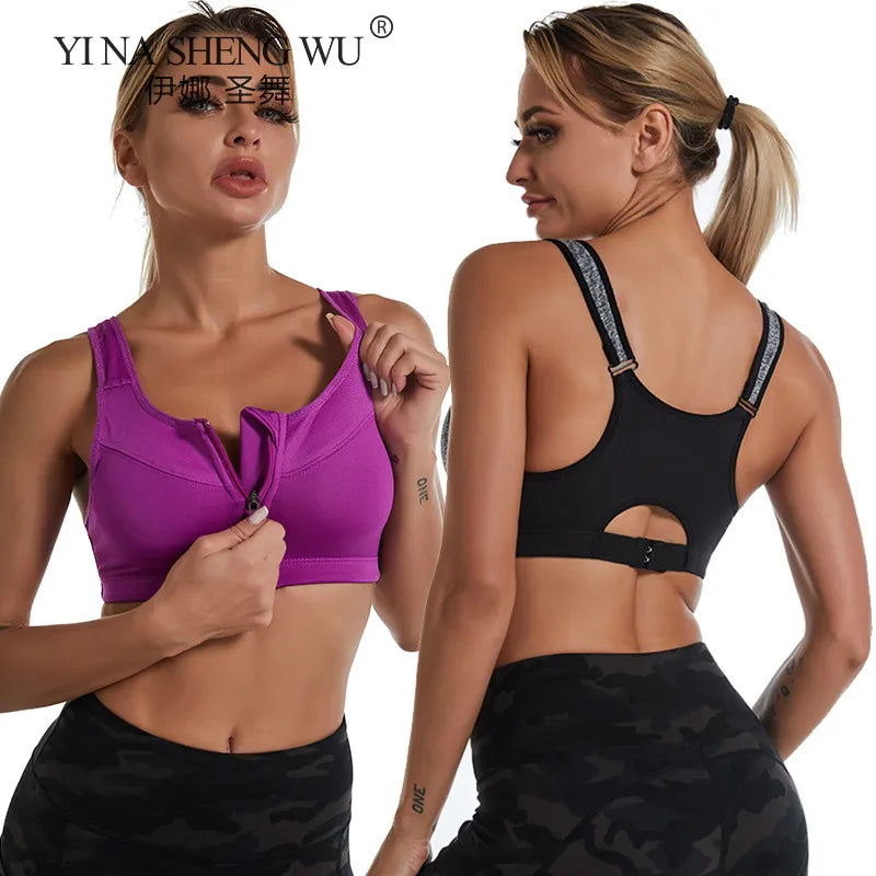 Sports Bra Crop Top Fitness Women Sportswear Feminine Sport Top Bras for Fitness Gym Female Underwear Running Push Up Lingerie