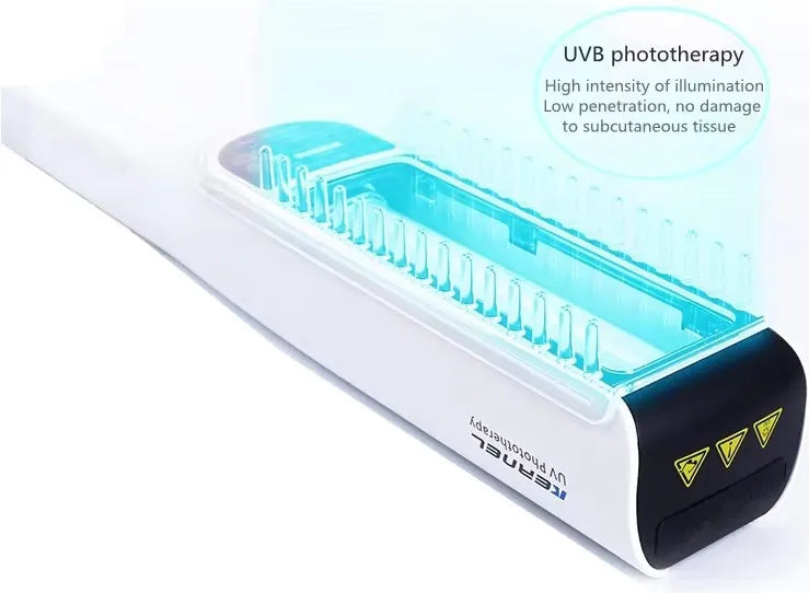 Kernel CE Approved Hospital Portable Ultraviolet UV Phototherapy 311nm Narrow Band UVB Lamp for Vitiligo Psorasis Treatment