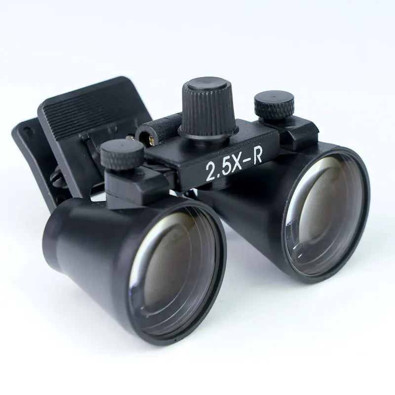 Dental Loupes 2.5X 3.5X Binocular Medical Magnifier Dentistry Surgical Optical Glass Lens Dentist Clip Loupe