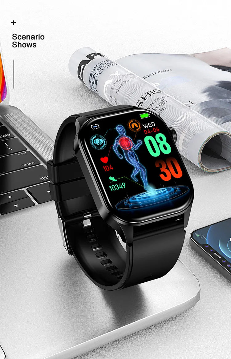 New ET580 smart watch Bluetooth call game health monitoring smart bracelet sports watch