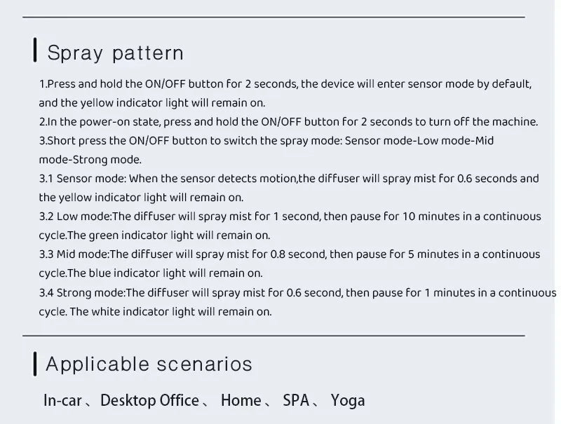 Air Purifier Aromatherapy Room Aroma Diffusers Essential Oil Diffuser Air Fresher Sensor Intelligence Scent Machine