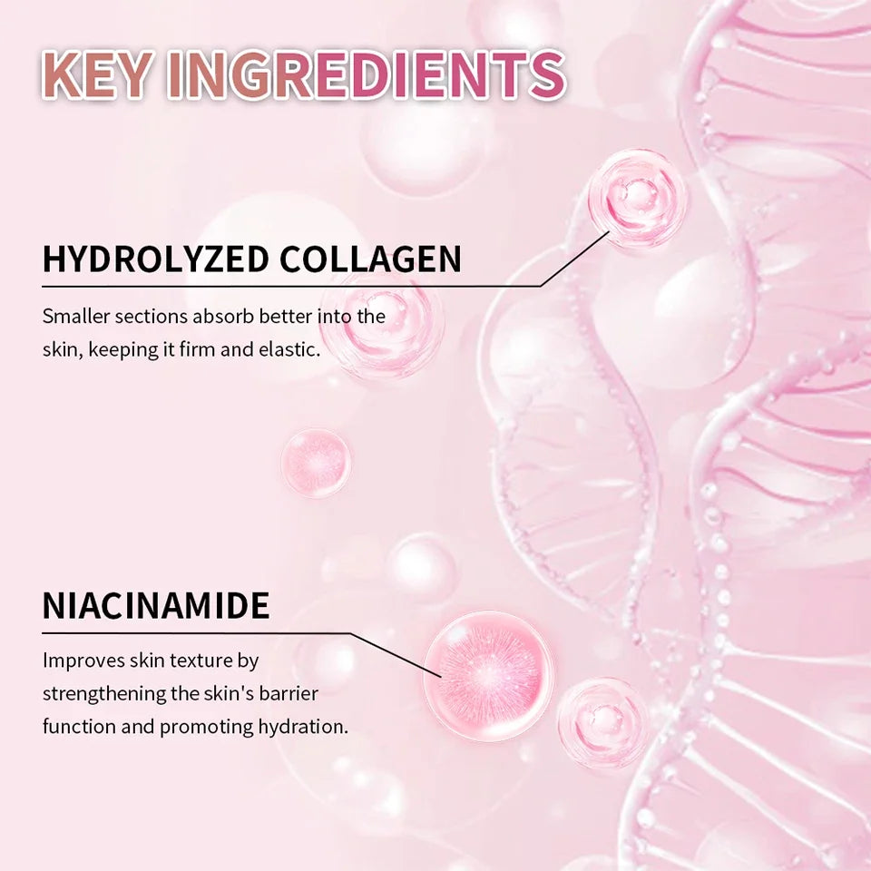 Collagen Jelly Cream Enhances Skin Barrier Moisture 24-hour Facial Shine Natural Ingredient Korean Face Care Products