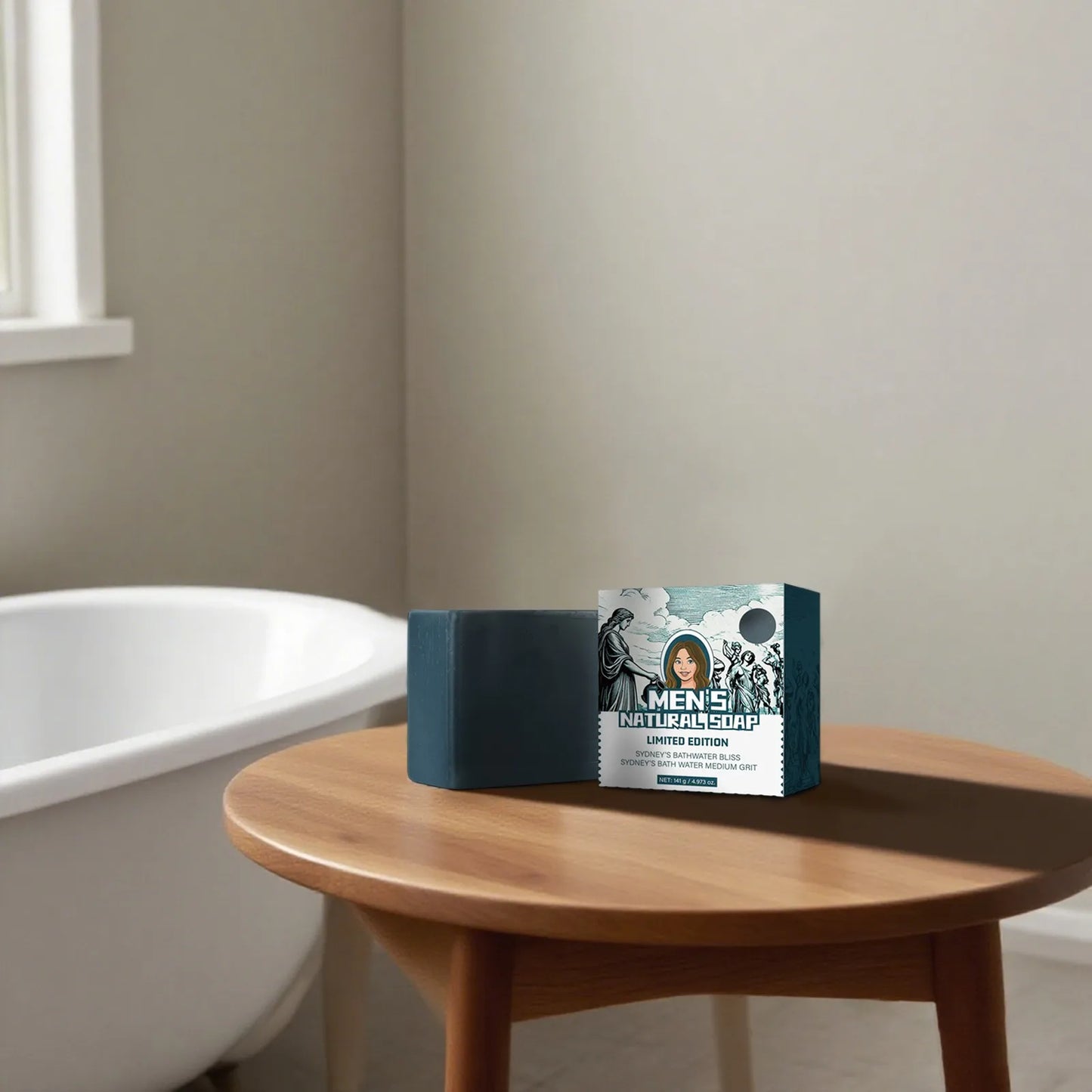 Cold Process Natural Bar Soap with Turmeric & Shea Butter, Gentle Brightening Cleanser for All Skin Types, Vegan & Cruelty-Free