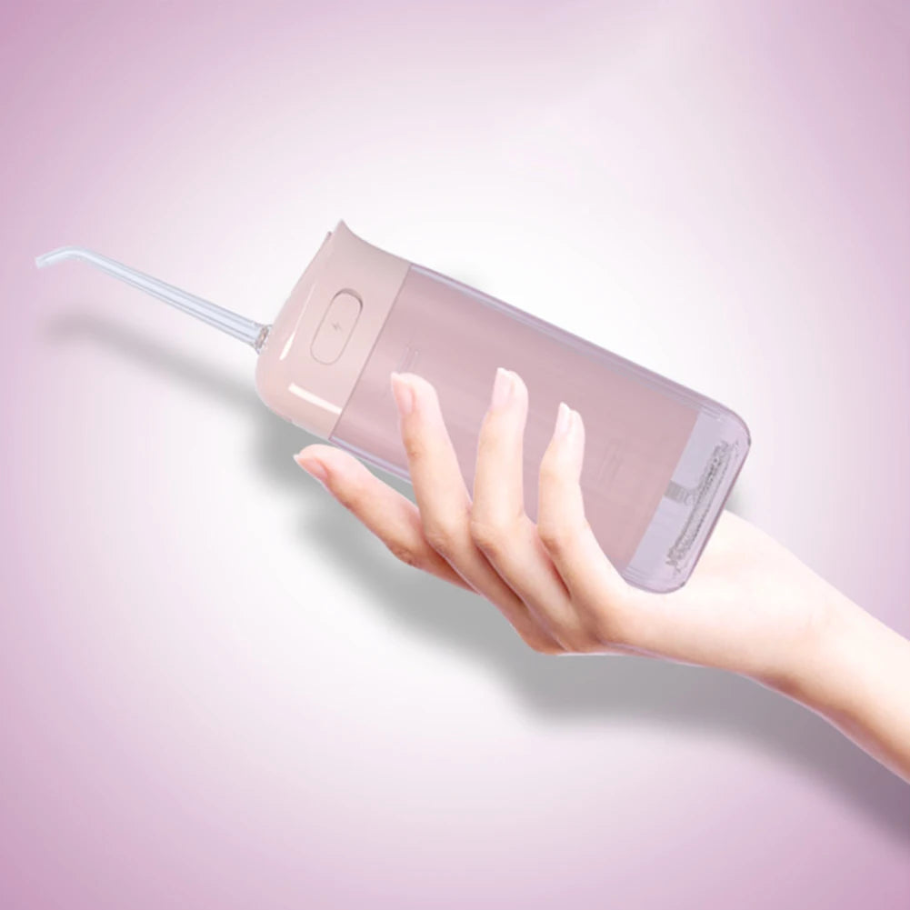 Electric High-Frequency Oral Irrigator IPX7 Waterproof Beauty Instrument Tooth Cleaner All Around Oral Teeth Cleaning Care Tool