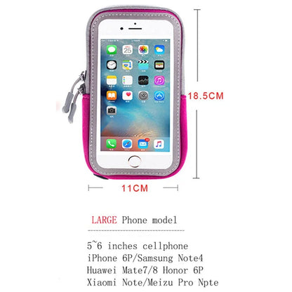 6.0 inch Universal Gym Jogging  Running Sports Cycling Touch Screen case for iphone 6 7 8 plus Brand Arm Bag for redmi 6 pro bag