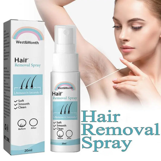 Permanent Hair Removal Spray Painless Armpit Leg Arm Hair Remover Hair Growth Inhibitor Nourishing Repairing Body Care Men Women