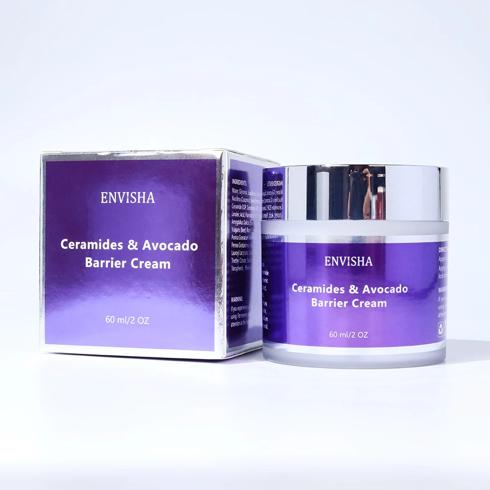 Beauty Health Facial Cream Ceramides Avocado Barrier Skin Care Anti-Wrinkle Aging Moisturizing Shrink Pores Whitening Firming