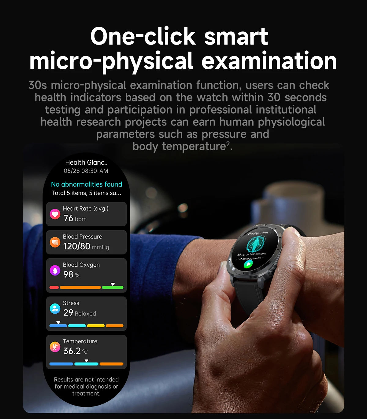 2025 NEW Health monitoring ECG+PPG Smart Watch Uric Acid Blood fat Blood Pressure High Precision Analysis Smart Watch Voice call