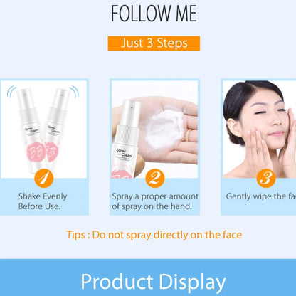 MAIZIUP Whitening Spray BB Cream Concealer Brighten Whitening Moisturizing Base Face Foundation Makeup Beauty Skin Care 20ml