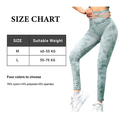 New Women High Waist Yoga Pants Leopard Print Workout Sports Trousers Running Fitness Gym Leggings Hip Lifting Leggings