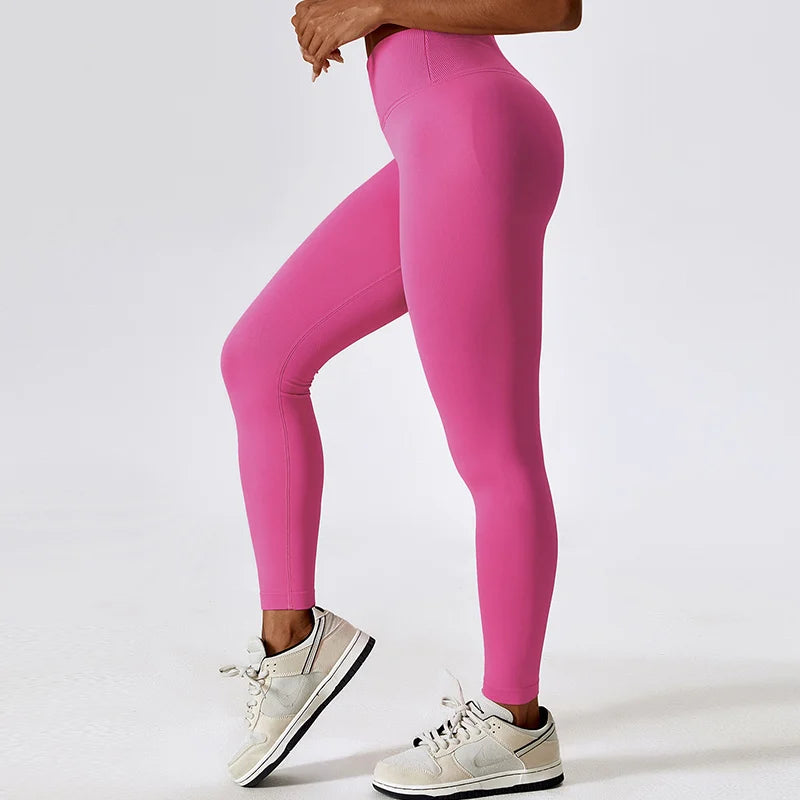 Sport Pants Tights Seamless Fitness Leggings Women Clothing High Waist Scrunch Butt Gym Legging Push Up Yoga Pants Active Wear