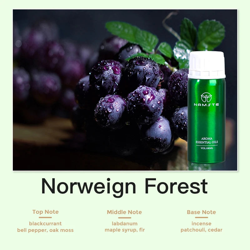 100ML Perfume Aromatherapy Oil Apply To Humidifier Air Purifier Diffuser Ionizer Perfuming Device Fragrance Machine Freshener