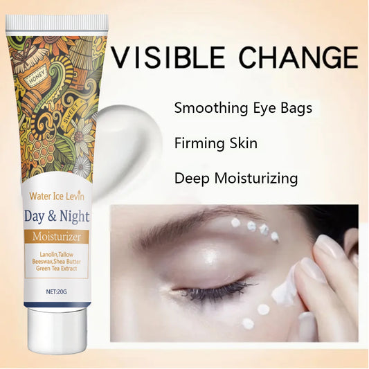 Natural Eye Cream with Shea Butter & Green Tea - Deep Nourishment, Soothing Moisture, Fast Absorption, Winter Care, All Skin Typ