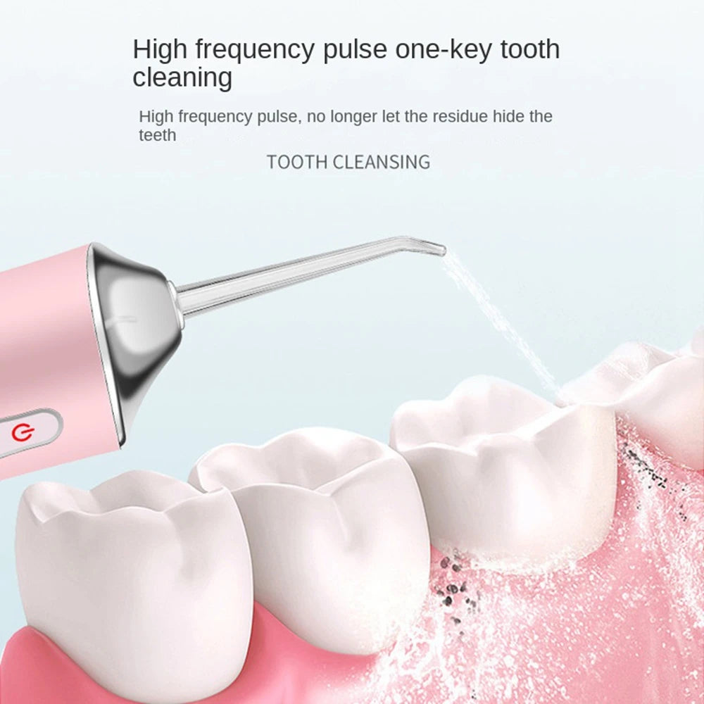 Oral Irrigator Dental Water Flosser Portable Dental Water 3 Modes Teeth Cleaner Toothbrush Oral Hygiene Clean USB Rechargeable