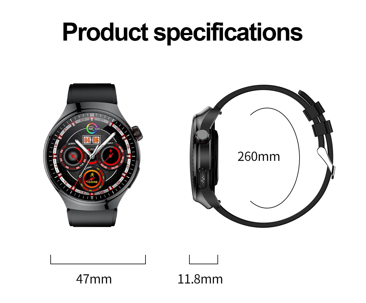 2025 New For Huawei Health Micro examination SmartWatch ECG+PPG Uric acid Blood lipid Bluetooth call Organ monitoring smartwatch
