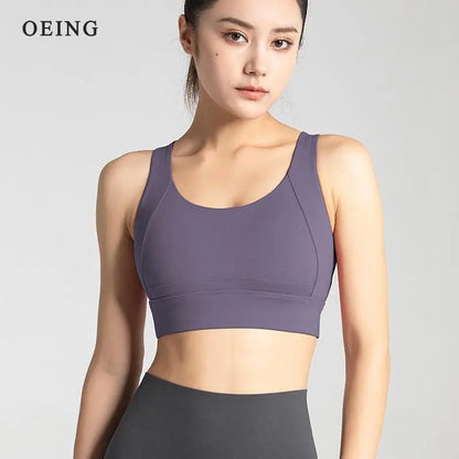 Women Sports Bra Push Up Underwear Fitness Yoga Tank Crop Top Bras Athletic Vest Female Gym Shirt Sport Running Sportswear