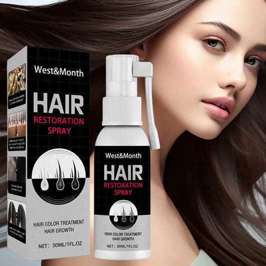 Black Hair Spray Natural Black Hair White Hair Coverage Colour Showing Long Lasting Smooth Strong Hair Botanical Herbal Spray